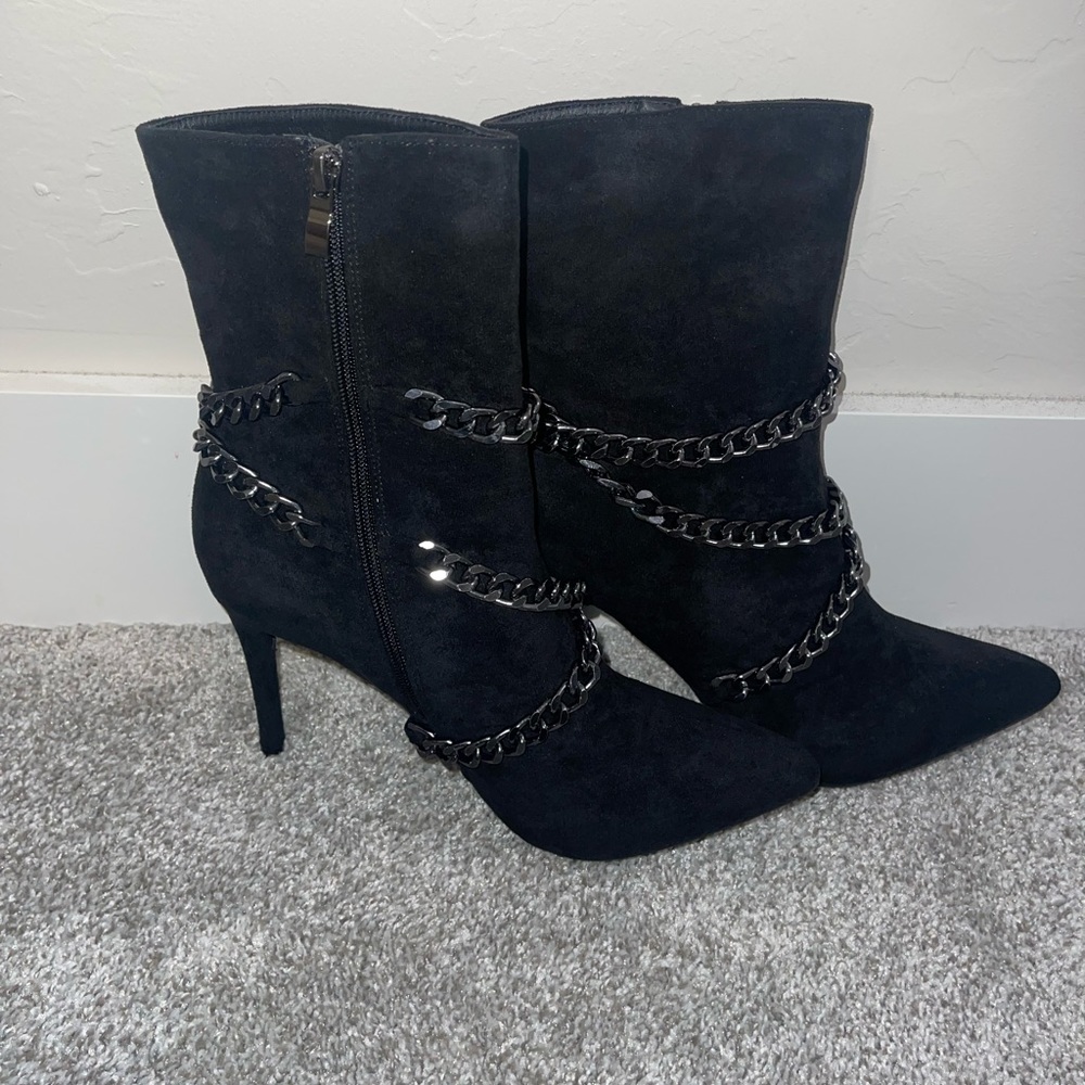 New York & Company Black Nori Booties